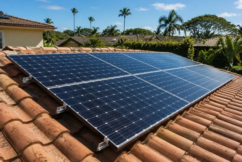 Installation de panneaux solaires à Caixas